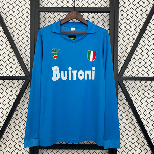 Napoli 87/88 Local manga larga