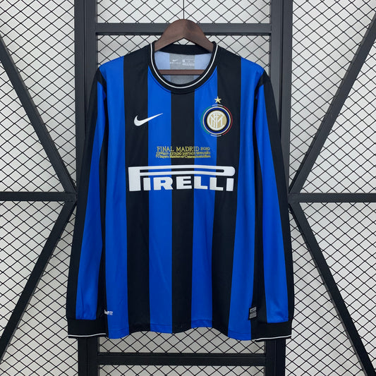 Inter de Milan 09/10 Especial Champions manga larga